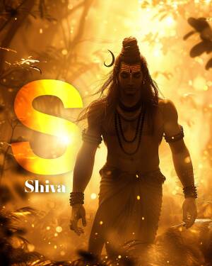 Lord Shiva With The Letter 'S' Advertisement For Twitter