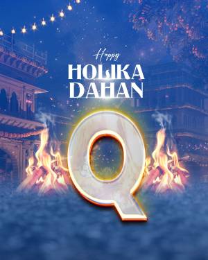 Happy Holika Dahan Template For Snapchat