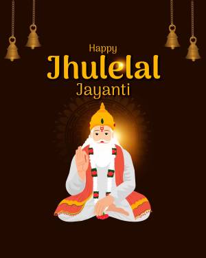 Jhulelal Jayanti Greetings Creative Design For Snapchat