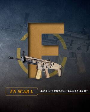 FN SCAR L Assault Rifle of the Indian Army