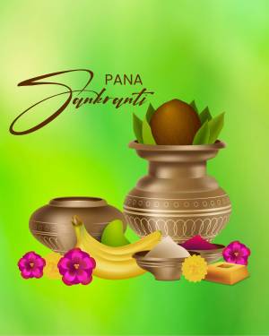 Happy Sankranti Artwork For LinkedIn