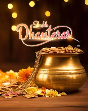 Shubh Dhanteras Social Media Post For LinkedIn