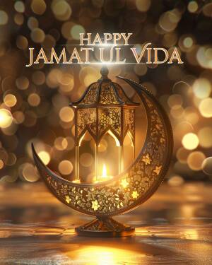 Happy Jamat Ul Vida Artwork For Facebook