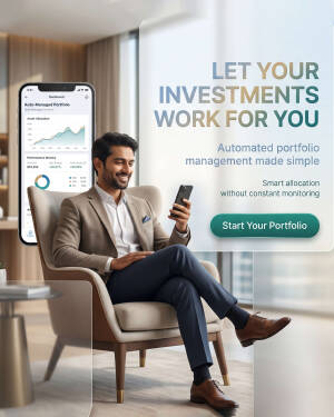 Automated Portfolio Management Service Flyer For Instagram