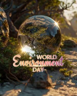World Environment Day - A Reflection Of Nature Poster For WhatsApp
