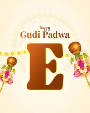 Gudi Padwa celebration with Gudi flags and decorative elements