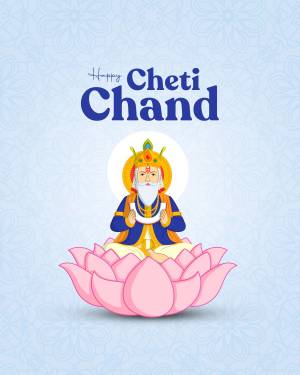 Happy Cheti Chand Banner For Facebook