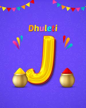 Dhuleti Festival Celebration Banner For WhatsApp