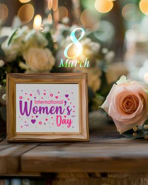 International Women's Day Celebration Flyer For WhatsApp