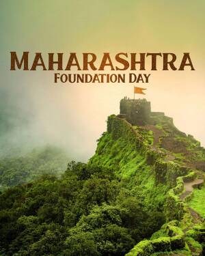 Maharashtra Foundation Day Image For Instagram
