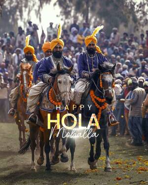Hola Mohalla Celebration Flyer For Snapchat