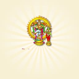 Lord Shiva performing Tandava dance with Goddess Parvati on a radiant background