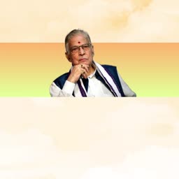 Dr. E. Sreedharan, the Metro Man of India, in a thoughtful pose.