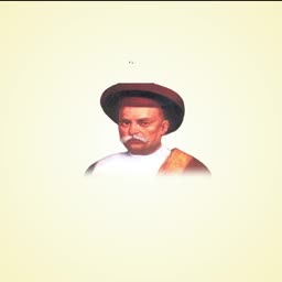 A portrait illustration of Lokmanya Bal Gangadhar Tilak wearing his traditional Maharashtrian pagadi hat