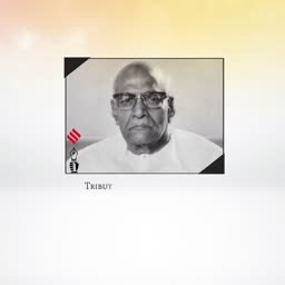 A tribute graphic featuring a black and white portrait of Sardar Vallabhbhai Patel with a light background.