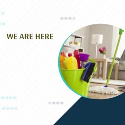 Professional Cleaning Services Announcement Template For Pinterest