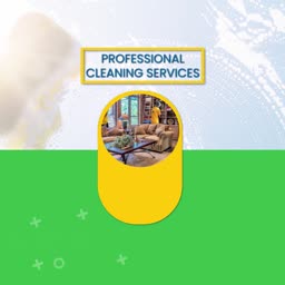 Professional Cleaning Services Promotion Template For LinkedIn