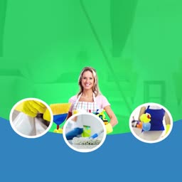 Professional Cleaning Services Advertisement Design For X