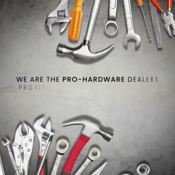 Pro Hardware Tools Collection Business Poster For WhatsApp