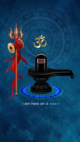 Lord Shiva Lingam Art Artwork For Telegram