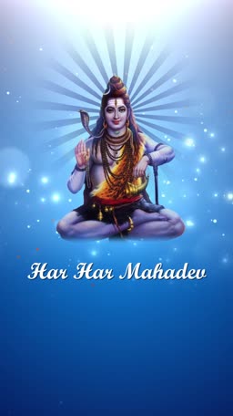 Lord Shiva Har Har Mahadev Wallpaper Status Post For Facebook