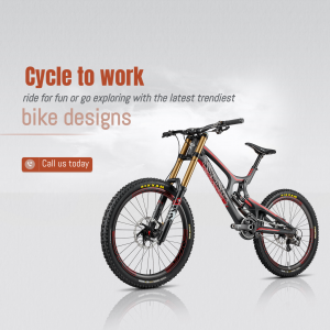 Mountain Bike Promotion Template For Facebook