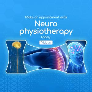 Neuro-Physiotherapy Appointment Advertisement Artwork For Instagram