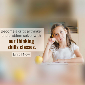 Thinking Skills Classes For Kids Image For Instagram