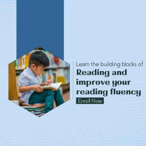Children's Reading Fluency Program Social Media Post For X