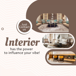 Interior Design Services Promotion Creative Design For Twitter
