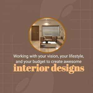Custom Interior Design Services Branding Post For Google Business Profile