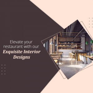 Exquisite Restaurant Interior Design Services Image For LinkedIn