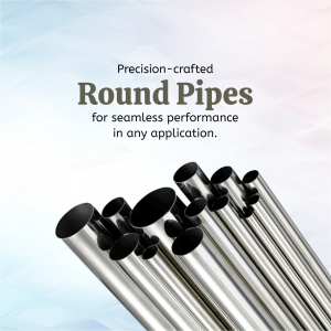 Precision-Crafted Industrial Round Pipes Banner For Twitter