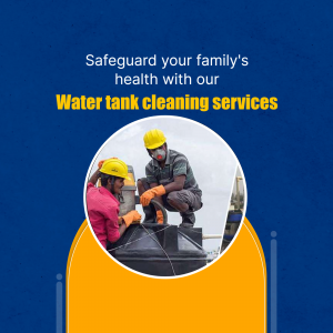Professional Water Tank Cleaning Services Artwork For X