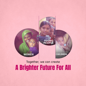 A Brighter Future For All Advocacy Poster Promotional Banner For Facebook