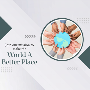 Join Our Mission To Make The World A Better Place Image For Google Business Profile