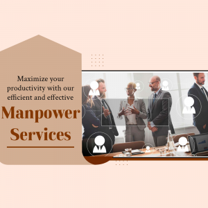 Maximize Productivity With Manpower Services Promotional Banner For Pinterest