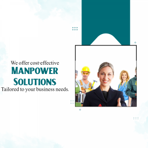 Professional Manpower Solutions Services Template For WhatsApp
