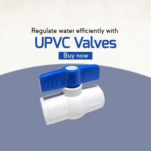 UPVC Water Valves Promotion Branding Post For Instagram