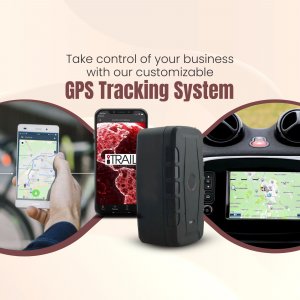Customizable GPS Tracking System Marketing Image For Pinterest