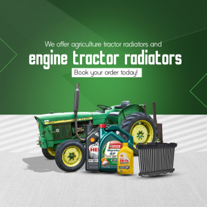 Agriculture And Engine Tractor Radiators Design For Google Business Profile