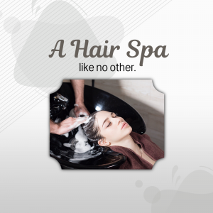 A Hair Spa Experience Post For Twitter