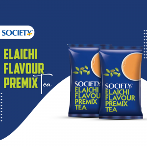 Society Elaichi Flavour Premix Tea Creative Design For Telegram