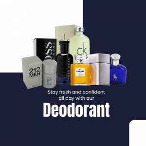 Luxury Men's Fragrance Collection Social Media Post For Pinterest