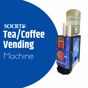 Society Tea And Coffee Vending Machine Template For LinkedIn