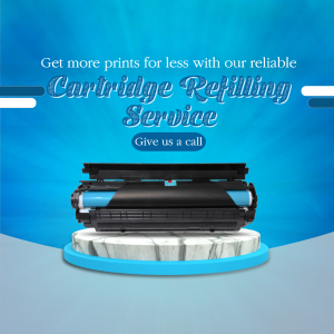 Professional Cartridge Refilling Service Post For LinkedIn