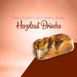 Hazelnut Brioche Delight Graphic For Google Business Profile