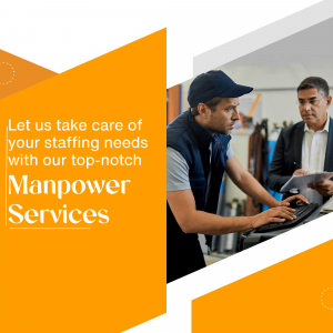 Professional Manpower Services For Businesses Banner For Facebook