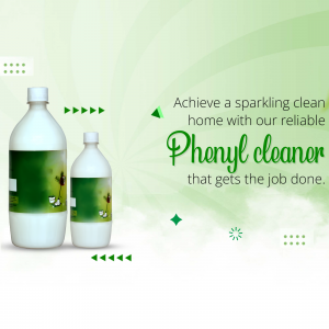 Reliable Phenyl Home Cleaner Advertisement Post For LinkedIn