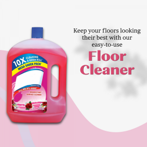 Rose Scented Floor Cleaner Mega Saver Pack Graphic For Telegram